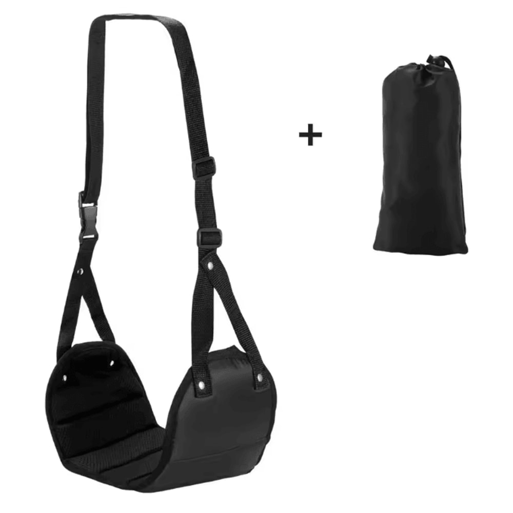 CloudRest Travel Airplane Footrest Hammock Memory Foam Adjustable Portable Foot Sling For Flights O 5