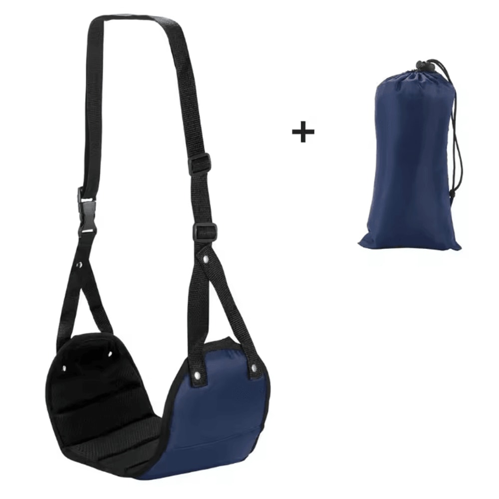 CloudRest Travel Airplane Footrest Hammock Memory Foam Adjustable Portable Foot Sling For Flights O 7