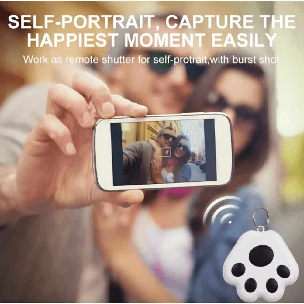 TrackMate Mini GPS Bluetooth Tracker Smart AntiLost Key Finder For Kids Pets Bags IOS Android Porta 0