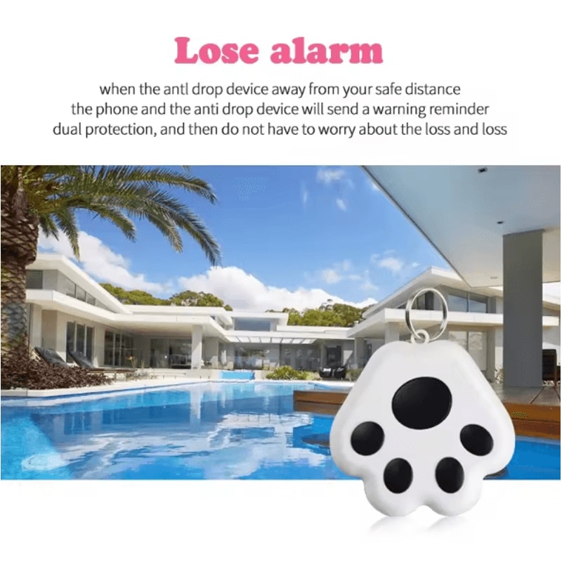 TrackMate Mini GPS Bluetooth Tracker Smart AntiLost Key Finder For Kids Pets Bags IOS Android Porta 2