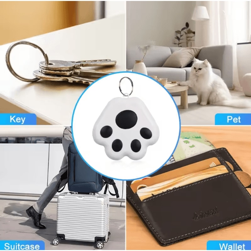 TrackMate Mini GPS Bluetooth Tracker Smart AntiLost Key Finder For Kids Pets Bags IOS Android Porta 3