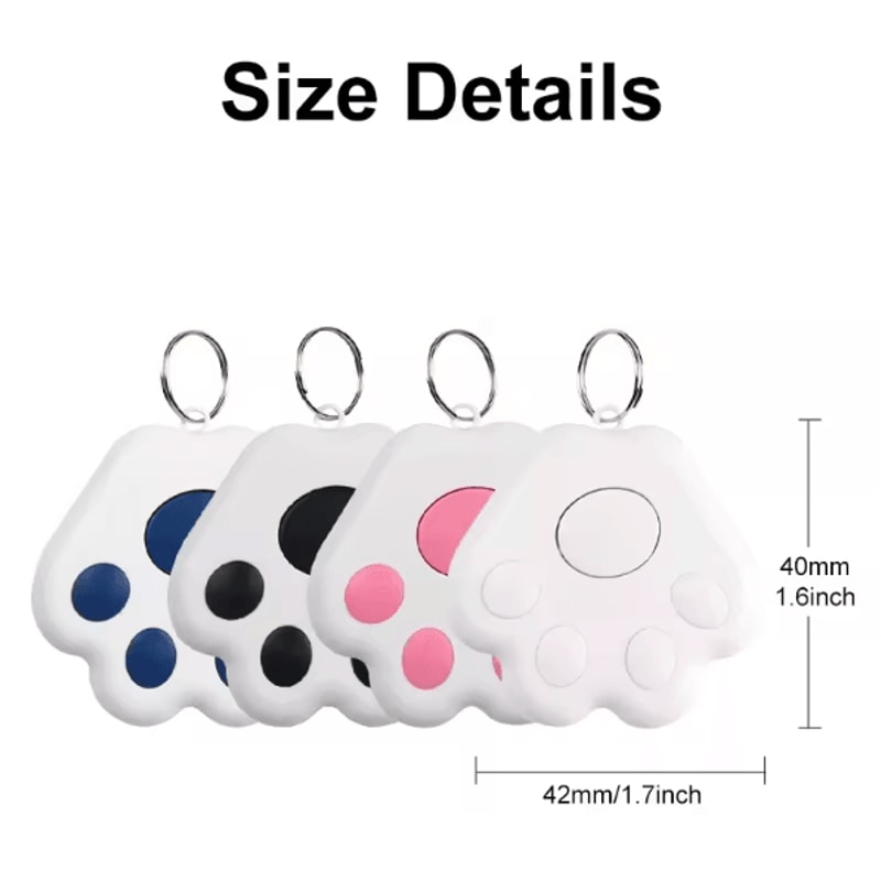 TrackMate Mini GPS Bluetooth Tracker Smart AntiLost Key Finder For Kids Pets Bags IOS Android Porta 4