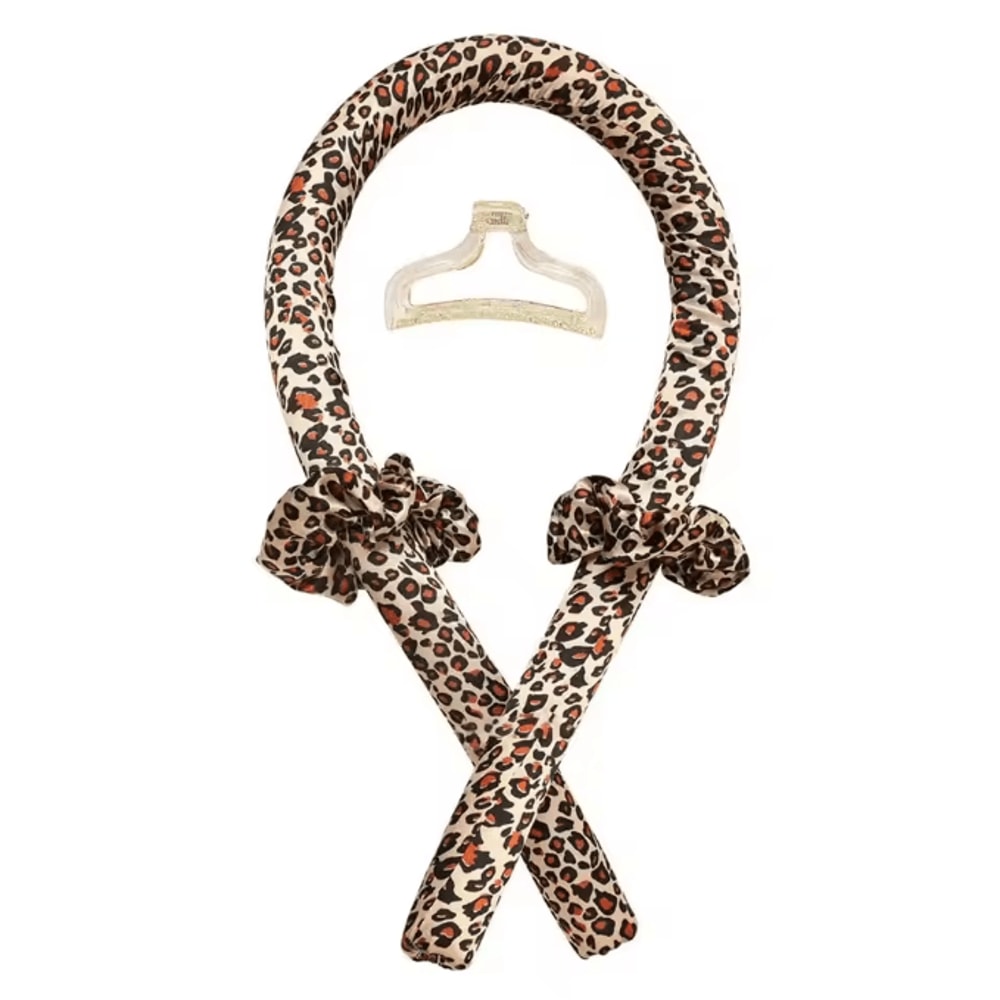 SilkWave Heatless Curling Rod Headband Set Soft Hair Curlers No Heat Styling Ribbon For Overnight N 6