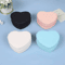 LuxeHeart Heart Shaped Jewelry Box Travel Organizer Leather Zipper Case For Rings Earrings Necklace 2