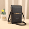 SmartChic Touch Screen Crossbody Phone Bag Soft Leather Women Wallet Purse With Strap Stylish Hands 7