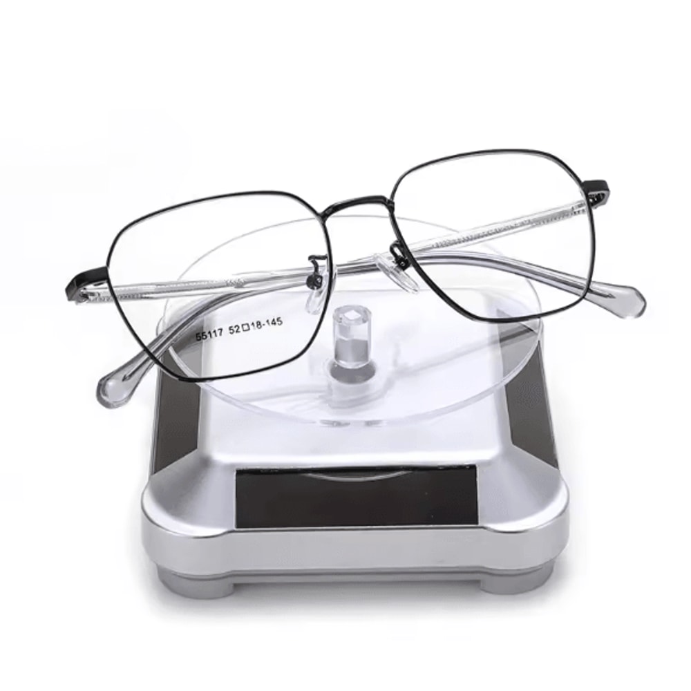 SolarSpin 360 Rotating Jewelry Display Stand Solar Powered Turntable For Watches Necklaces Rings Ph 2