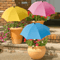 PlantGuard Adjustable Plant Shade Umbrella With Metal Stake Weatherproof Sun Protection Cover For G 1