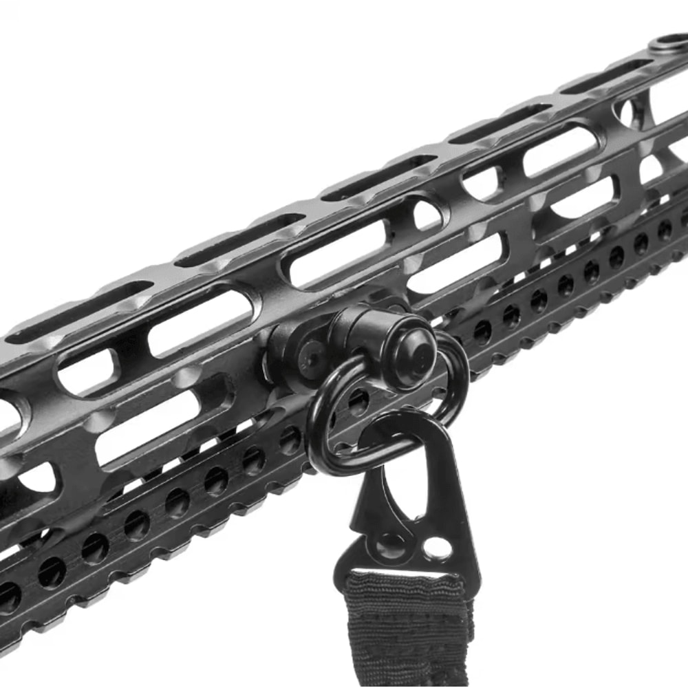 TactiLock 125 Inch QD Sling Swivel Mount Heavy Duty Push Button Quick Detach 360 Rotatable Two Poin 3