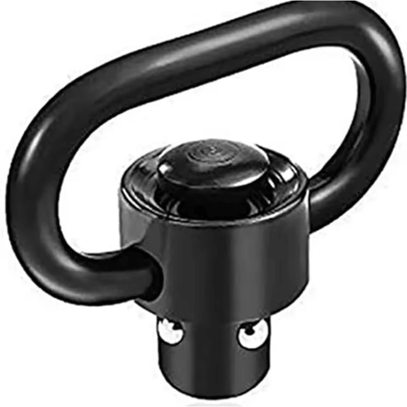 TactiLock 125 Inch QD Sling Swivel Mount Heavy Duty Push Button Quick Detach 360 Rotatable Two Poin 5