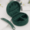 VelvetMini Portable Jewelry Box Travel Organizer Flannel Compact Storage Case For Rings Earrings Ne 5