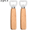 BarEdge Wooden Handle Bottle Opener Stainless Steel HeavyDuty Bartender Tool For Beer Soft Drinks 6