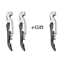 VinoEase 3in1 MultiFunction Wine Beer Bottle Opener With Corkscrew Foil Cutter Portable 9