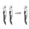 VinoEase 3in1 MultiFunction Wine Beer Bottle Opener With Corkscrew Foil Cutter Portable 9