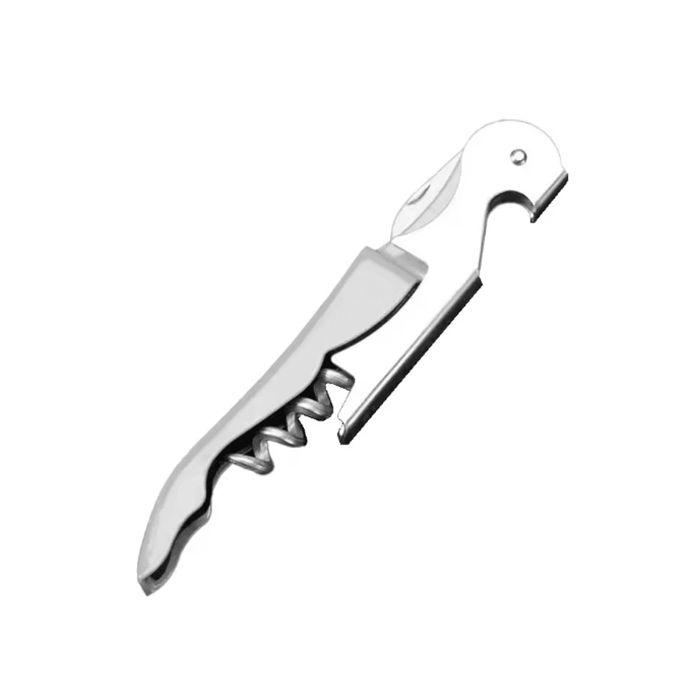 VinoEase 3in1 MultiFunction Wine Beer Bottle Opener With Corkscrew Foil Cutter Portable 7