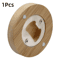 BrewSnap Bamboo Magnetic Bottle Opener Round Portable Fridge Magnet Beer Opener For Home Parties 5