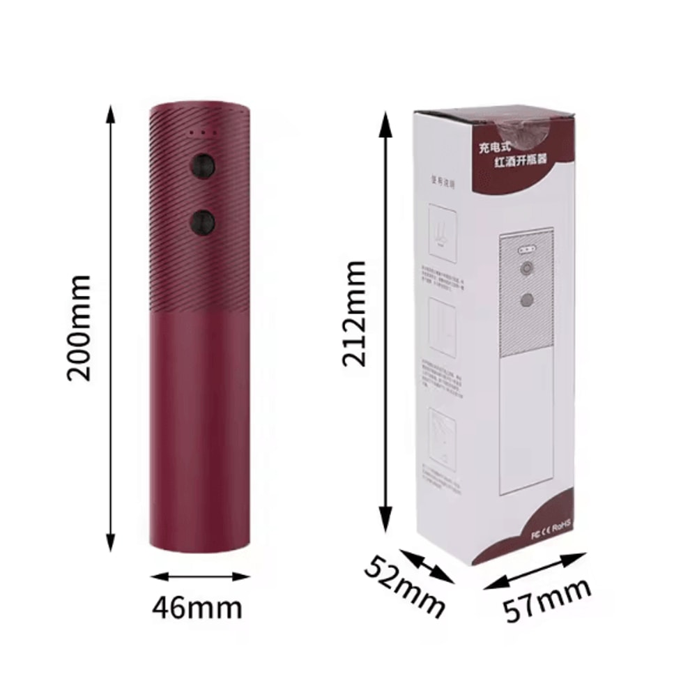 VinoSwift Automatic Wine Opener USB Rechargeable Electric Corkscrew OneTouch Bottle Opener For Home 7