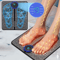 RelaxPulse EMS Electric Foot Massager Pad Portable Muscle Stimulation Mat For Circulation Full Bod 0