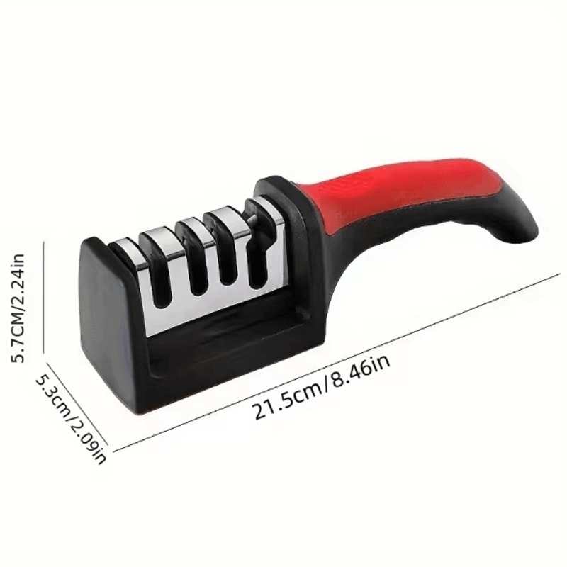 EdgeMaster 4in1 Knife Sharpener Tool Manual Kitchen Blade Sharpener For Fast Precision Edge Mainten 5