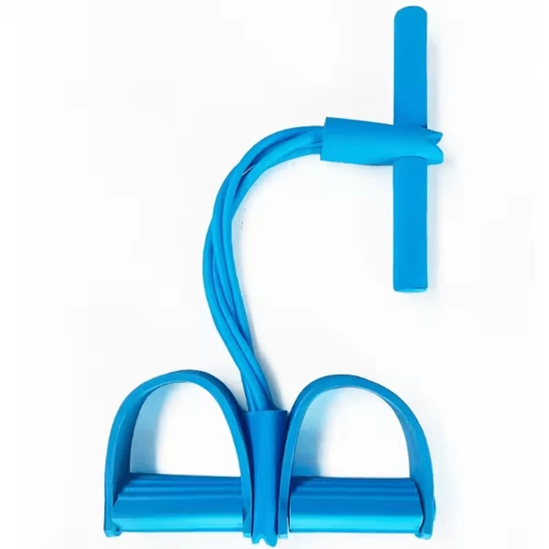 FlexCore 4Tube Pedal Resistance Band Multifunction Yoga Tension Rope For Full Body Home Workout Tra 8