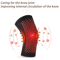 ThermoRelief Wormwood Heated Knee Support Brace Latex Compression Sleeve For Pain Relief Joint Pro 3