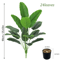 24Leaf Areca Palm Artificial Plant Lush Potted Indoor Greenery Decor 4