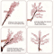 Handmade Artificial Cherry Blossom Tree Pink Sakura Faux Tree Indoor Outdoor Wedding Decor 46FT 1