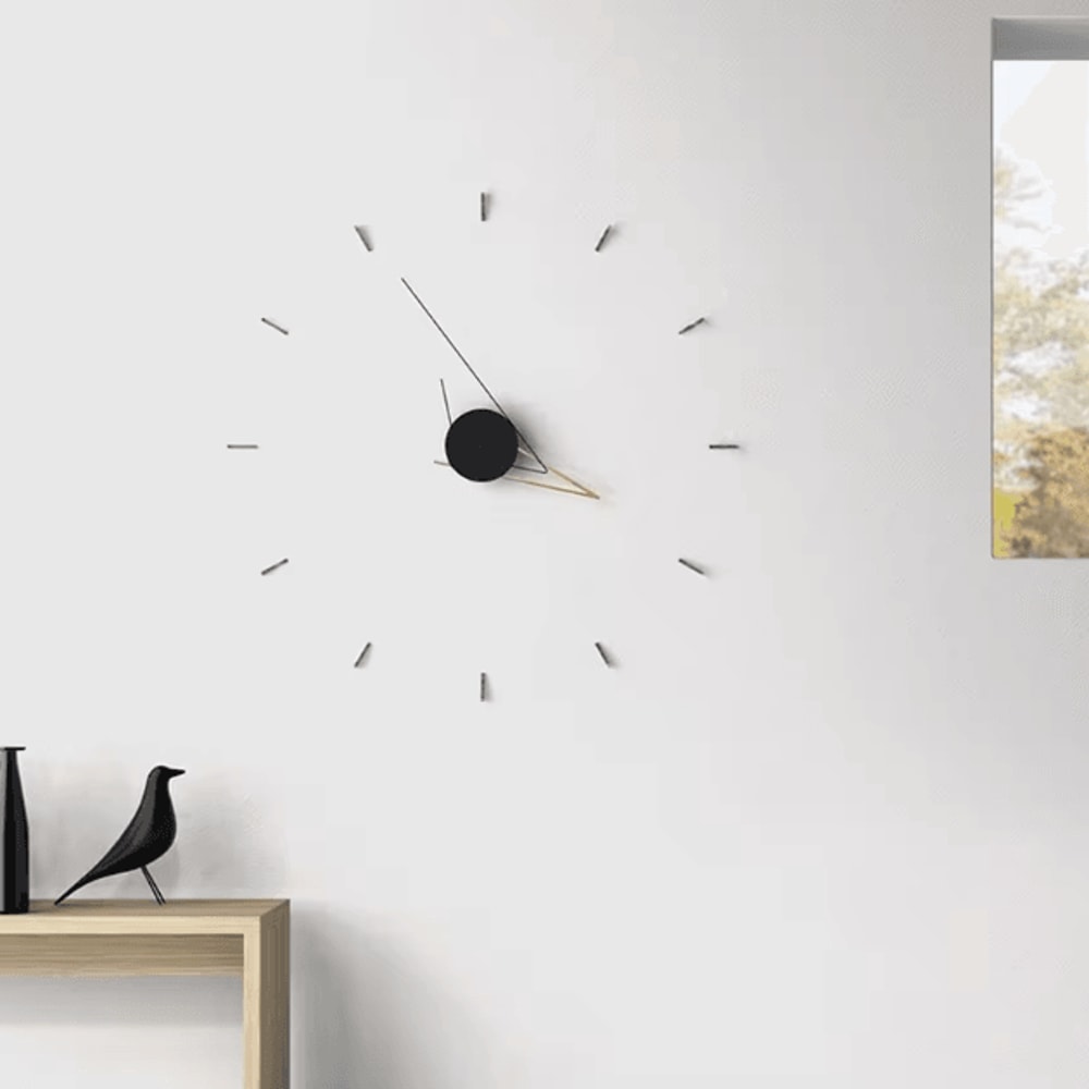 DIY Minimalist Wall Clock Silent Modern 3D Creative Wall Clock Decor For Personalized Home Design 0