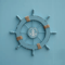 Retro Wooden Ship Wheel Helm Decor Vintage Nautical Boat Steering Wall Art For Coastal Home Decora 6