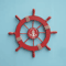 Retro Wooden Ship Wheel Helm Decor Vintage Nautical Boat Steering Wall Art For Coastal Home Decora 8