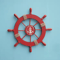 Retro Wooden Ship Wheel Helm Decor Vintage Nautical Boat Steering Wall Art For Coastal Home Decora 8