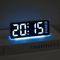 Modern LED Digital Alarm Clock Temperature Display Desk Clock With Night Light Snooze Backlight 2