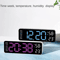Large LED Digital Wall Clock Temperature Humidity Display AutoDimming Big Display Alarm Clock Wit 1