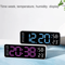 Large LED Digital Wall Clock Temperature Humidity Display AutoDimming Big Display Alarm Clock Wit 1