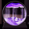 3D Moving Sand Art Picture Round Glass Quicksand Flowing Sand Frame For Relaxing Home Office 1