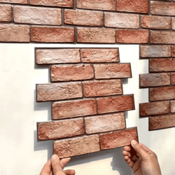 10pcs 3d wall stickers – pvc peel and stick wall panels for kitchen, living room & tv background decor