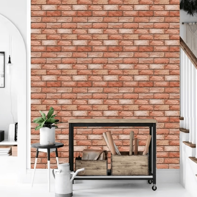 10PCS 3D Wall Stickers PVC Peel And Stick Wall Panels For Kitchen Living Room TV Background Decor 2