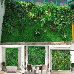 10pcs artificial boxwood hedge wall panels – uv-protected greenery wall backdrop for indoor outdoor privacy decor