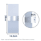 Modern Minimalist LED Wall Lamp Aluminum Acrylic Wall Sconce For Bedroom Living Room Staircase Li 3