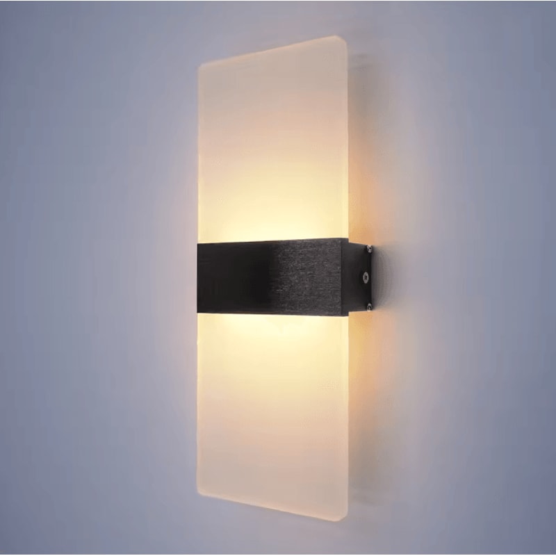 Modern Minimalist LED Wall Lamp Aluminum Acrylic Wall Sconce For Bedroom Living Room Staircase Li 5