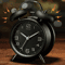 4Inch Twin Bell Loud Alarm Clock Retro Metal Desk Clock With Backlight For Heavy Sleepers 0