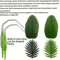 50Inch Giant Artificial Palm Tree Realistic Lush Tropical Plant For Indoor Outdoor Home Decor 2