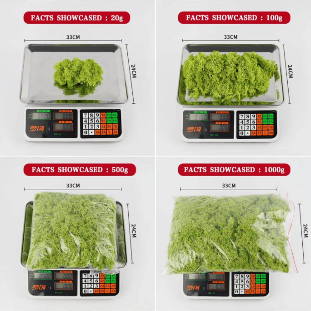 Artificial Moss Grass Realistic Mini Landscape Moss For DIY Crafts Home Garden Decor 3