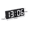 Voice Control LED Digital Alarm Clock With Temperature Display Snooze Night Mode Smart Bedside Des 3