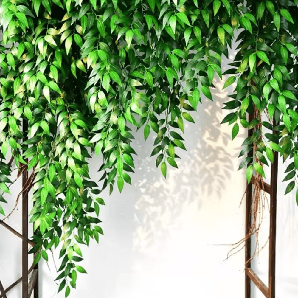 10PCS Italian Ruscus Artificial Greenery Stems For Wedding Arch Bouquet Home Decor Faux Leaves 4