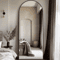58 By 18 Inch Full Length Floor Mirror With Stand For Bedroom Living Room Dressing Area 0