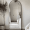 58 By 18 Inch Full Length Floor Mirror With Stand For Bedroom Living Room Dressing Area 1