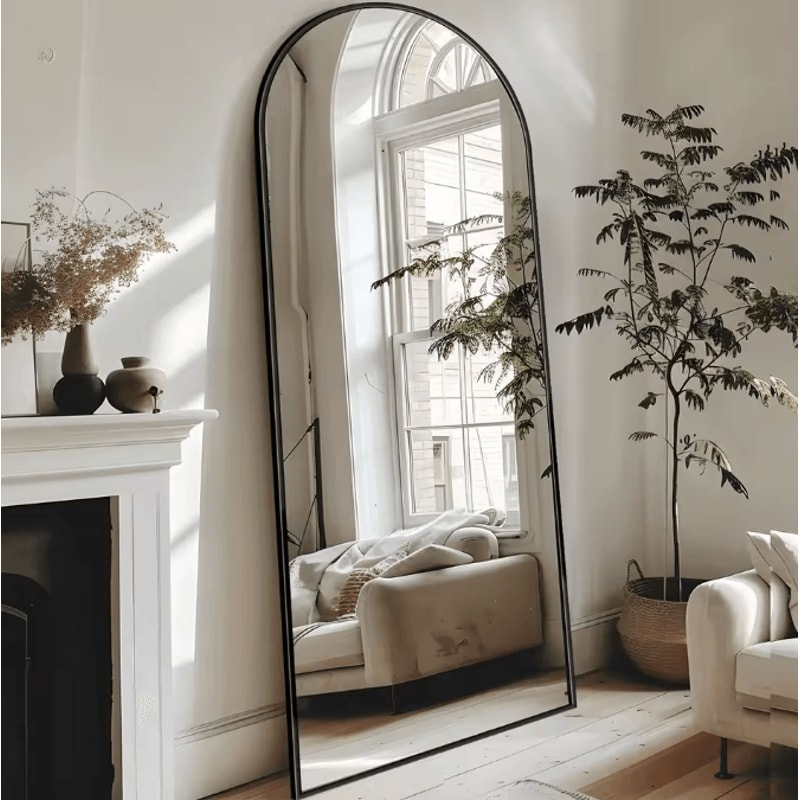 58 By 18 Inch Full Length Floor Mirror With Stand For Bedroom Living Room Dressing Area 2