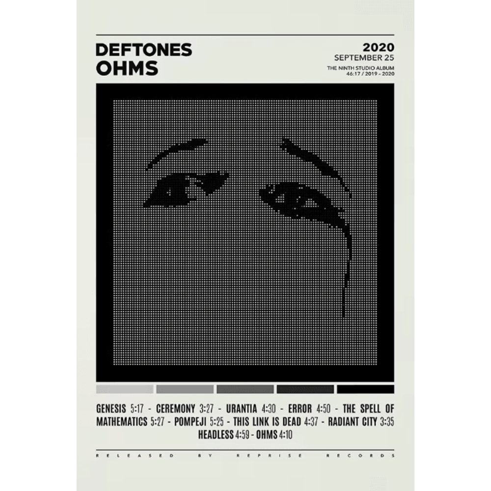 Deftones Album Cover Canvas Poster Around The Fur Saturday Night Wrist Music Wall Art Decor 10