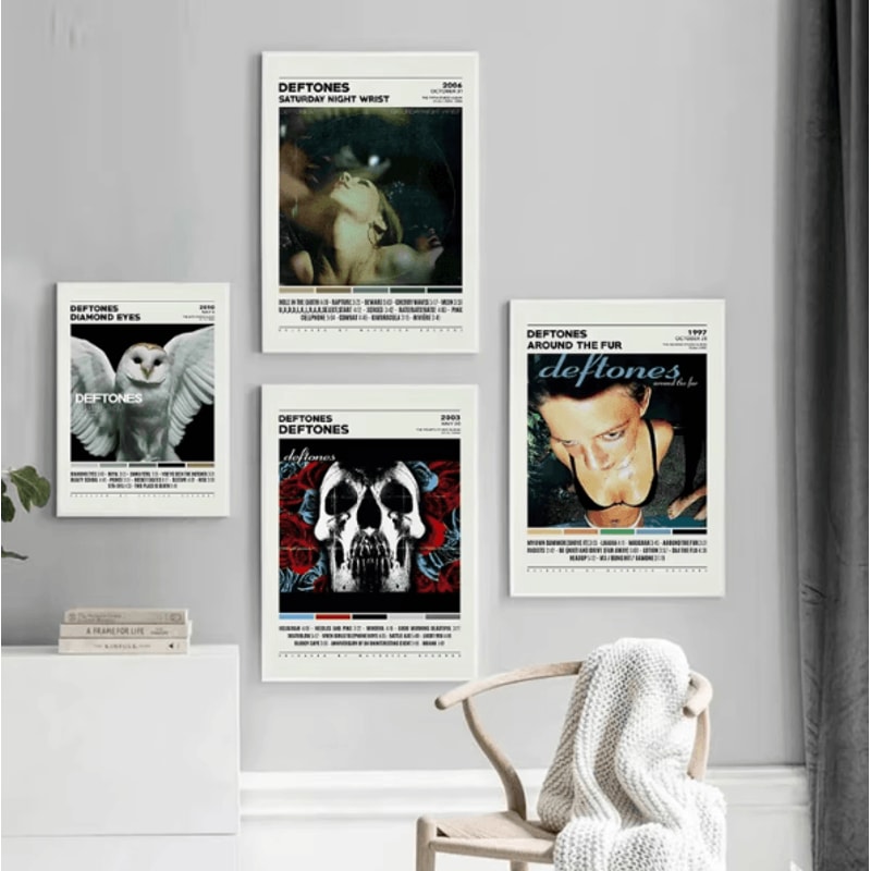 Deftones Album Cover Canvas Poster Around The Fur Saturday Night Wrist Music Wall Art Decor 1