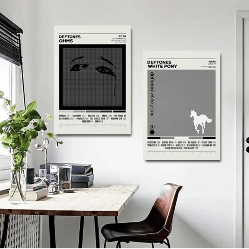 Deftones Album Cover Canvas Poster Around The Fur Saturday Night Wrist Music Wall Art Decor 2